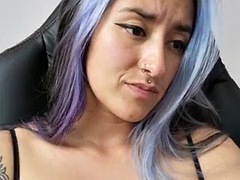 Chica, Verga grande, Tetas grandes, Consolador, Latina, Solo, Juguetes, Camara web