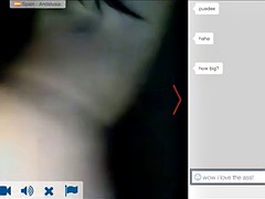Spanish girl dances for the dick
