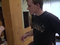 18 jaar, Pijpbeurt, Bruinharig, Tsjechisch, Hd, Gezichtspunt, Realiteit, Zoon