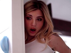 Cunnilingus, Chica, Rubia, Checa, Europeo, Lesbiana, Orgasmo, Adolescente