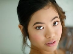 アジア人, フェラチオ, 茶髪の, バック, 手コキする, 異人種間, キス, ティーン
