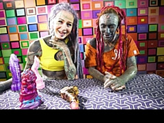 Парочка, Фетиш, Хд, Тату, Игрушки