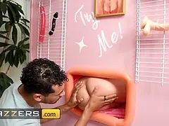 Anal, Gros seins, Sucer une bite, Brunette brune, Hd, Monstre, Chatte, Criant