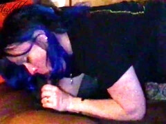 Enthousiasteling, Pijpbeurt, Sperma, Man die toekijkt, Hondjeshouding, Hd, Interraciaal, Spuiten