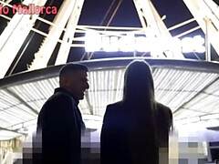 素人, お尻, 美女, デカ尻, フェラチオ, チン, ラフ, スペイン人