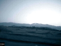 Stellung 69, Grosse titten, Blasen, Braunhaarige, Auto, Kehlenfick, Lecken, Muschi