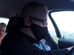 Amateur, Voiture, Éjaculation interne, Cocu, Hard, Hd, Public, Chatte