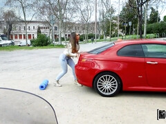 Purrfectly bodied spanish chica rails in point of view