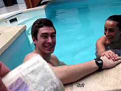 フェラチオ, 茶髪の, 浮気する, ヨーロピアン, お金, 現実, ティーン