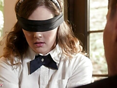 Grosser arsch, Blasen, Fesselspiele, Hundestellung, Natürlichen titten, Rasiert, Jungendliche (18+), Titten