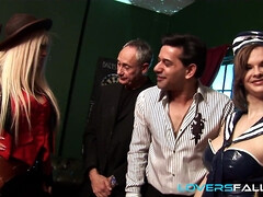 Chica, Doble penetracion, Fetiche, Cuadrupleta, Tacones, Masturbación, Pantaletas, Coño