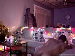 お尻, 黒人, 大学生, 気狂い, 異人種間, オマンコ, オッパイの, 濡れ