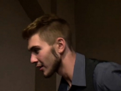 Tattoo twinks bareback with facial