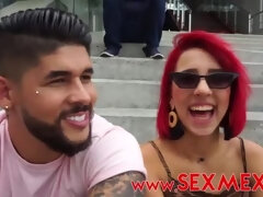 Valery Corona Hot Colombian Tourist Fucks Hard - SEXMEX Porn
