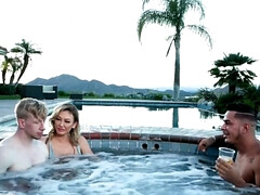 Anal, Bisexual, Rubia, Mamada, Garganta profunda, Polla, Sexo duro, Hd