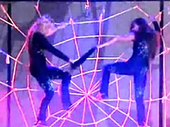 デカパイ, ブロンド, 古典, ダンス, ハンガリー人, ポルノスター, 公共, ストリップ
