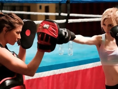 69, Blonde, Doigter, Lesbienne, Chatte, Sport, Strapon, Adolescente