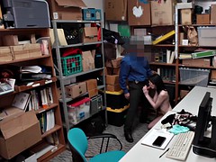 Ivy Aura The Shoplifter Gets Caught