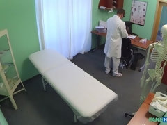Doctor Turns Busty Patient's Moans of Pain Into Moans Of Pleasure