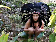 Butt Naked In the Forest