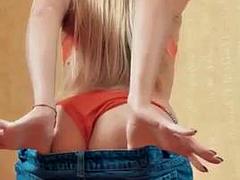 Nana, Grosse bite, Blonde, Sucer une bite, Branlette thaïlandaise, Hard, Adolescente, Nénés