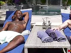 アナル, 黒人, ゲイ, 毛深い, 手コキする, キス, オナニー, 馬乗り