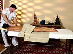 Blasen, Braunhaarige, Massage, Pornostars