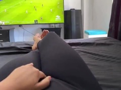 Latina, Orgasmus, Höschen, Strumpfhose, Öffentlich, Student, Eng, Nass