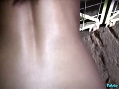 Enthousiasteling, Pijpbeurt, Stel, Sperma shot, Handbeurt, Buiten, Gezichtspunt, Openbaar