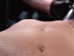 緊縛, ボンデージ, ディルド, フェティッシュ, 指いじり, タトゥー, オッパイの, おもちゃ