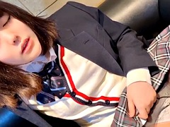 Lovely sex with a beautiful girl JK at a hotel while wearing uniform