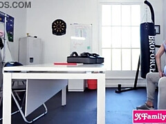 Teen Boxer Kylie Rocket Gets a Morale Boost from Her Well-Endowed Coach Bruce Venture