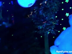Fascinating Romi's brunette clip