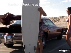 Tetas grandes, Mamada, Tetona, Doble penetracion, Maduro, Mamá, Al aire libre, Coño