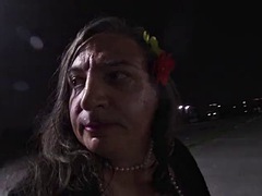 素人, 捕まる, 女装男装, ヒール, オナニー, 熟年, シーメール, ヤリマン