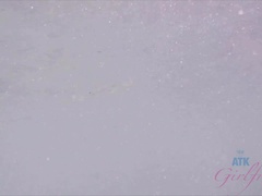 素人, ビーチ, 爸, 彼女, キス, アウトドア, 公共, 濡れ