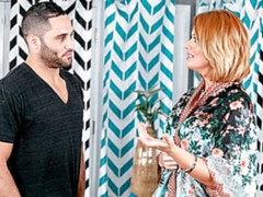 Grote kont, Grote lul, Grote mammen, Pijpbeurt, Hondjeshouding, Ondergoed, Roodharige vrouw, Kort haar