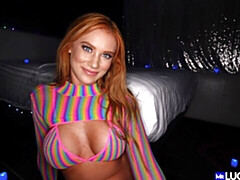 Verga grande, Tetas grandes, Mamada, Estilo perrito, Madres para coger, Pov, Pelirrojo, Cabello corto