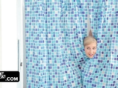 Grosse titten, Vollbusig, Paar, Spermaladung, Hundestellung, Milf, Schlaffe titten, Dusche