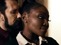 Américain, Cul, Gros seins, Sucer une bite, Noir ébène, Interracial, Mère que j'aimerais baiser, Rugueux