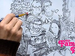 StepSis Eats Frosting Off Of StepBrothers Cock