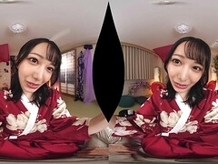 Nipponese hot slut VR memorable clip