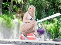 アナル, ブロンド, 淫乱熟女