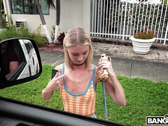 Blond, Autobus, Buiten, Softcore pornografie