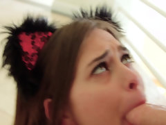 Culo, Mamada, Corridas faciales, Tacones, Besar, Lencería, Pequeña, Mojado