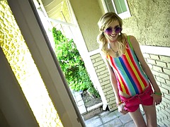 緊縛, ブロンド, 開帳, ガリガリ, ヤリマン, ティーン, オッパイの