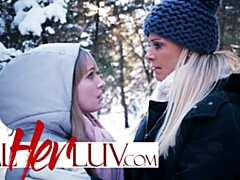 Watch innocent India Summer and Scarlett Sage's trailer