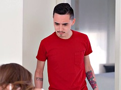 Blond, Pijpbeurt, Bruinharig, Sperma, Handbeurt, Masturbatie, Moeder die ik wil neuken, Gezichtspunt