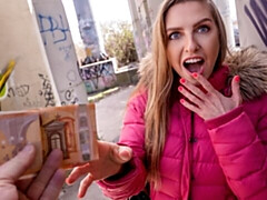 Grote kont, Grote lul, Pijpbeurt, Hondjeshouding, Geld, Natuurlijke tieten, Tiener, Tieten likken