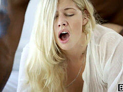 BLACKED blond Addison Belgium squirts on hefty Black Dick!